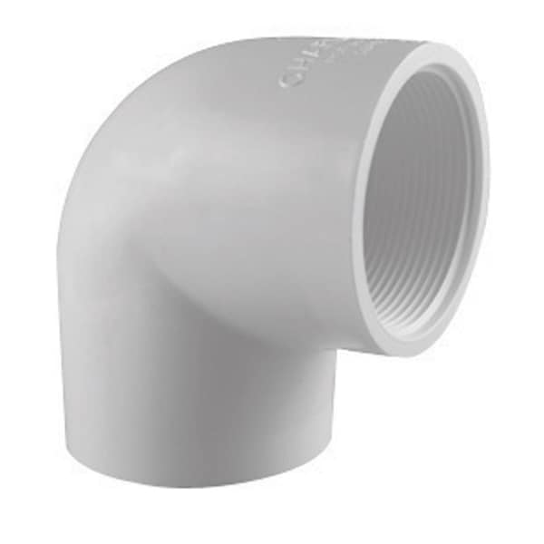 Charlotte Pipe And Foundry Charlotte Pipe Schedule 40 1 in. Slip X 1 in. D FPT PVC 90 Degree Elbow 1 pk PVC 02301 1000 - main